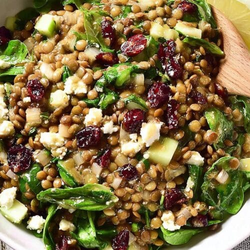 Lentil and Cranberry Salad