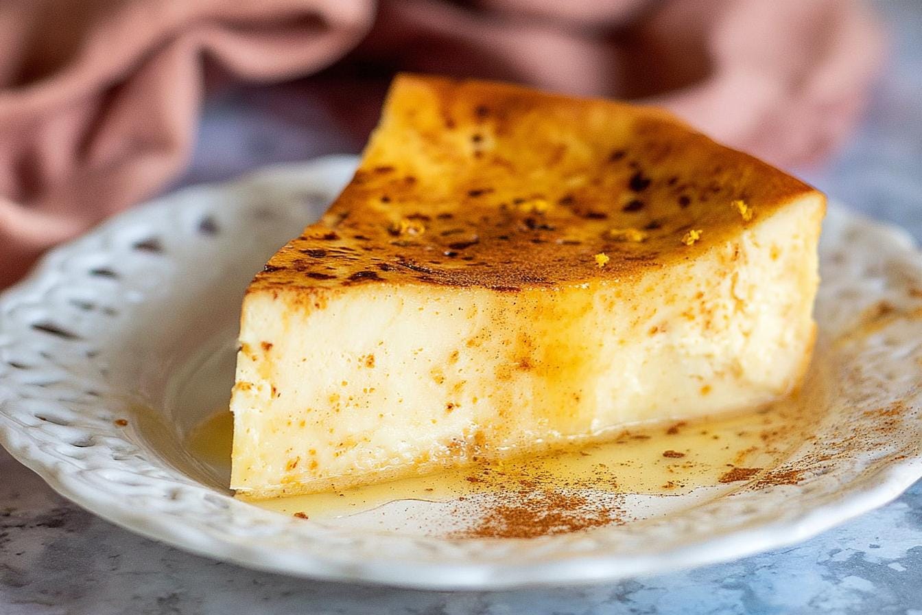 Melopita Greek Honey Cheesecake