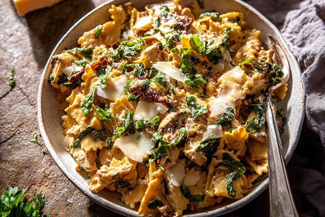 One Pot Marry Me Chicken Pasta.