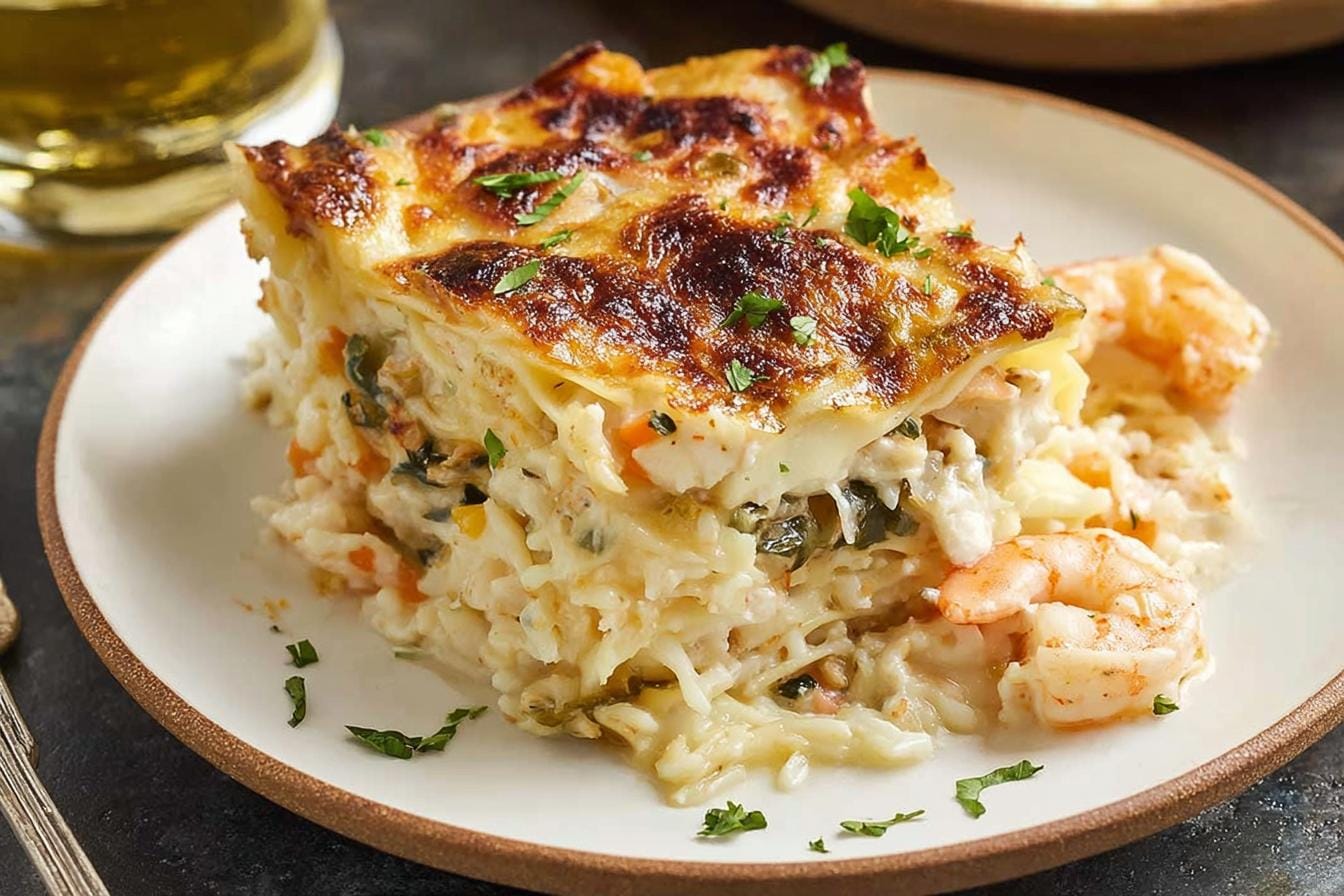Seafood Lasagna