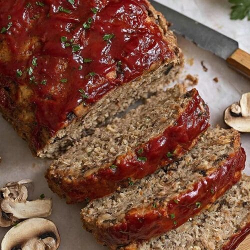 Turkey Mushroom Meatloaf