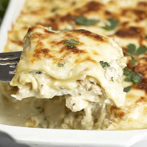 White Chicken Lasagna