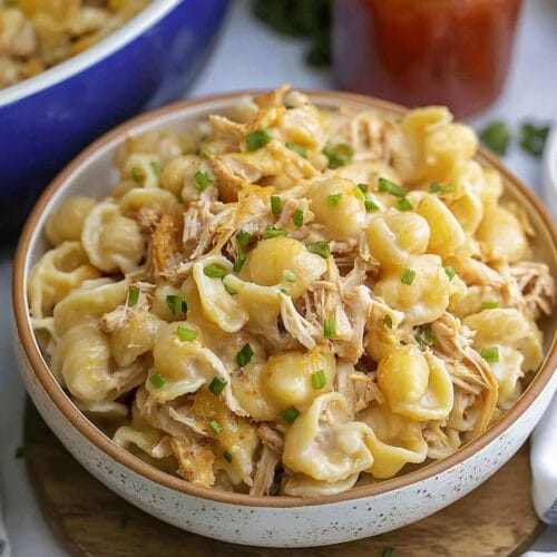 BBQ Chicken Mac and Cheese