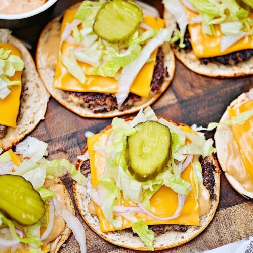 Big Mac Smash Burgers