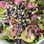 Blueberry Pistachio Spring Salad