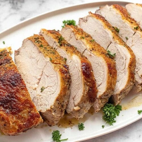 Brown Sugar Roasted Pork Loin