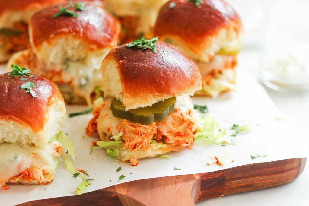 Buffalo Chicken Sliders
