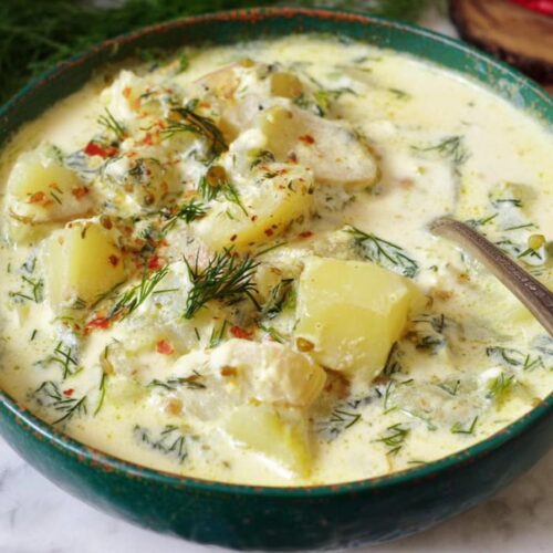 Chunky Potato Dill Soup