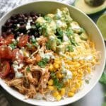 Cooker Chicken Burrito Bowl