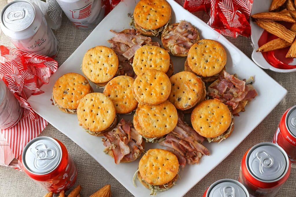 Crackers Party Sandwiches