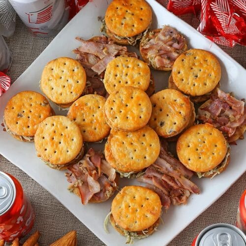 Crackers Party Sandwiches