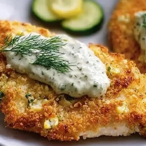 Crispy Dill Pickle Parmesan Chicken Recipe