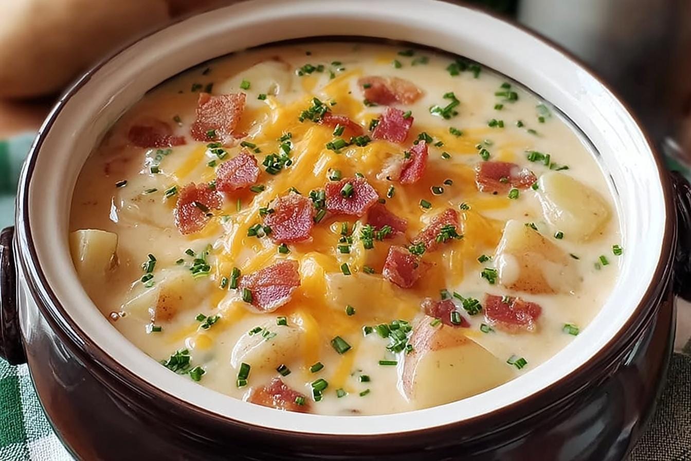 Crock Pot Crack Potato Soup