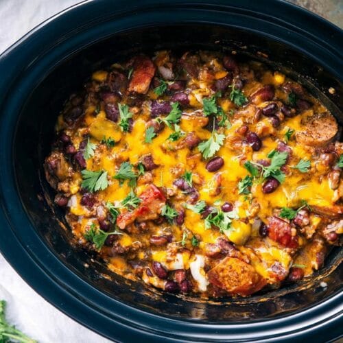 Crockpot Cowboy Casserole