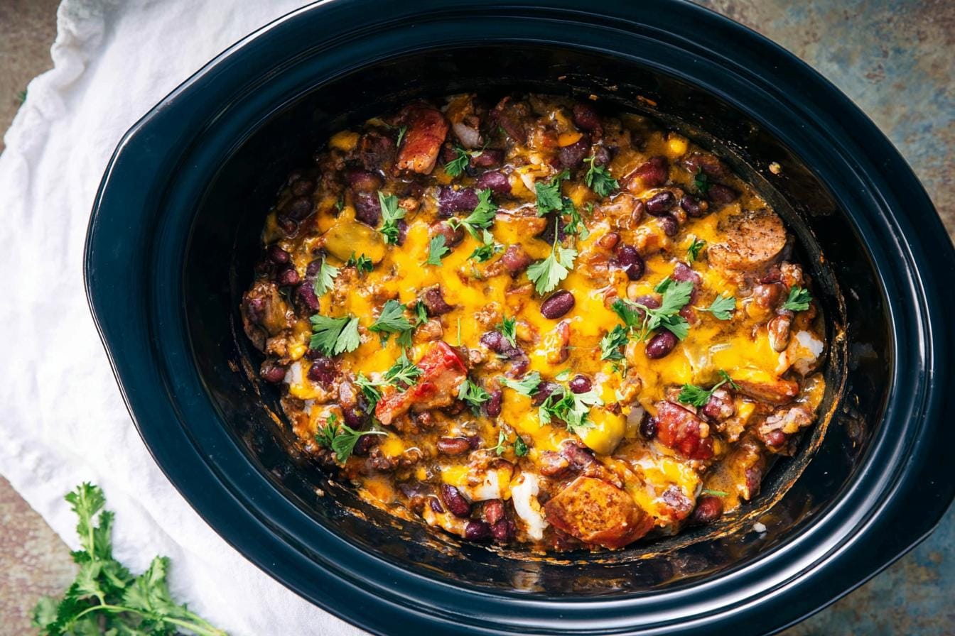 Crockpot Cowboy Casserole