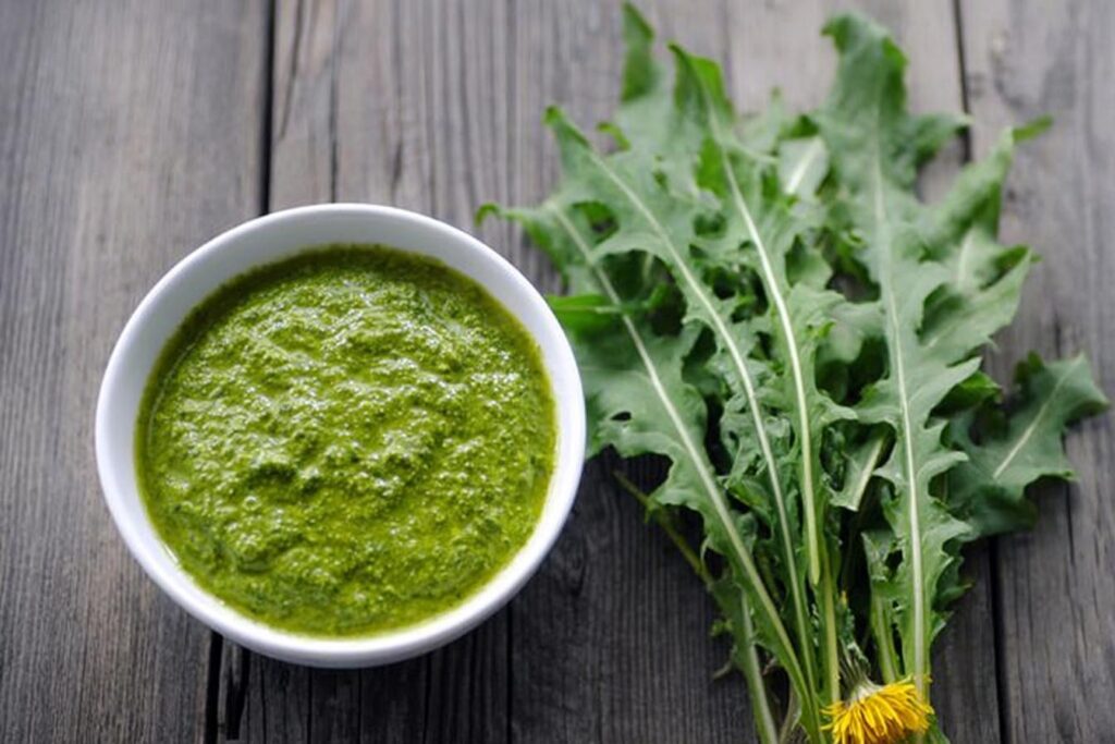 Dandelion Pesto
