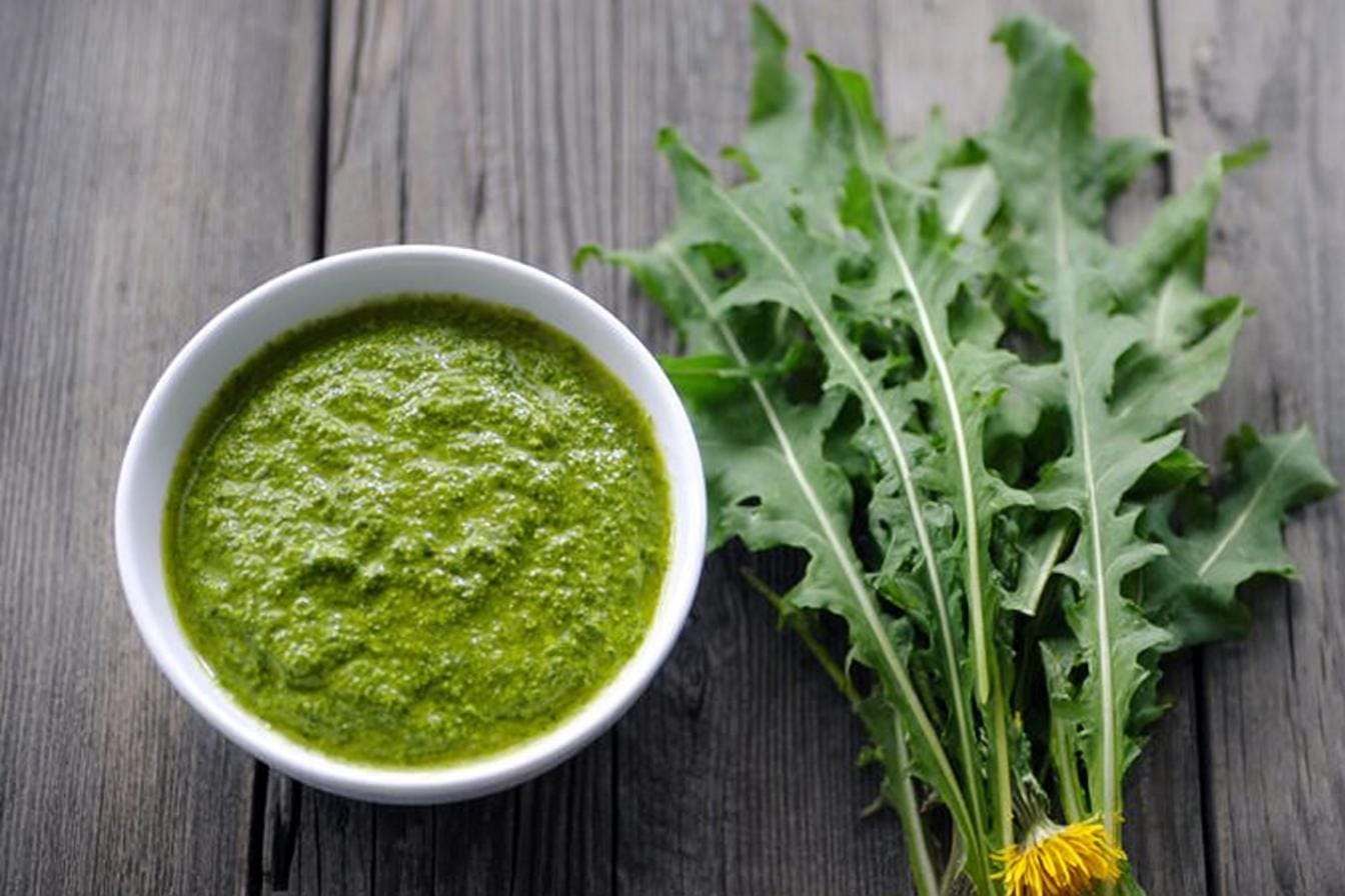 Dandelion Pesto