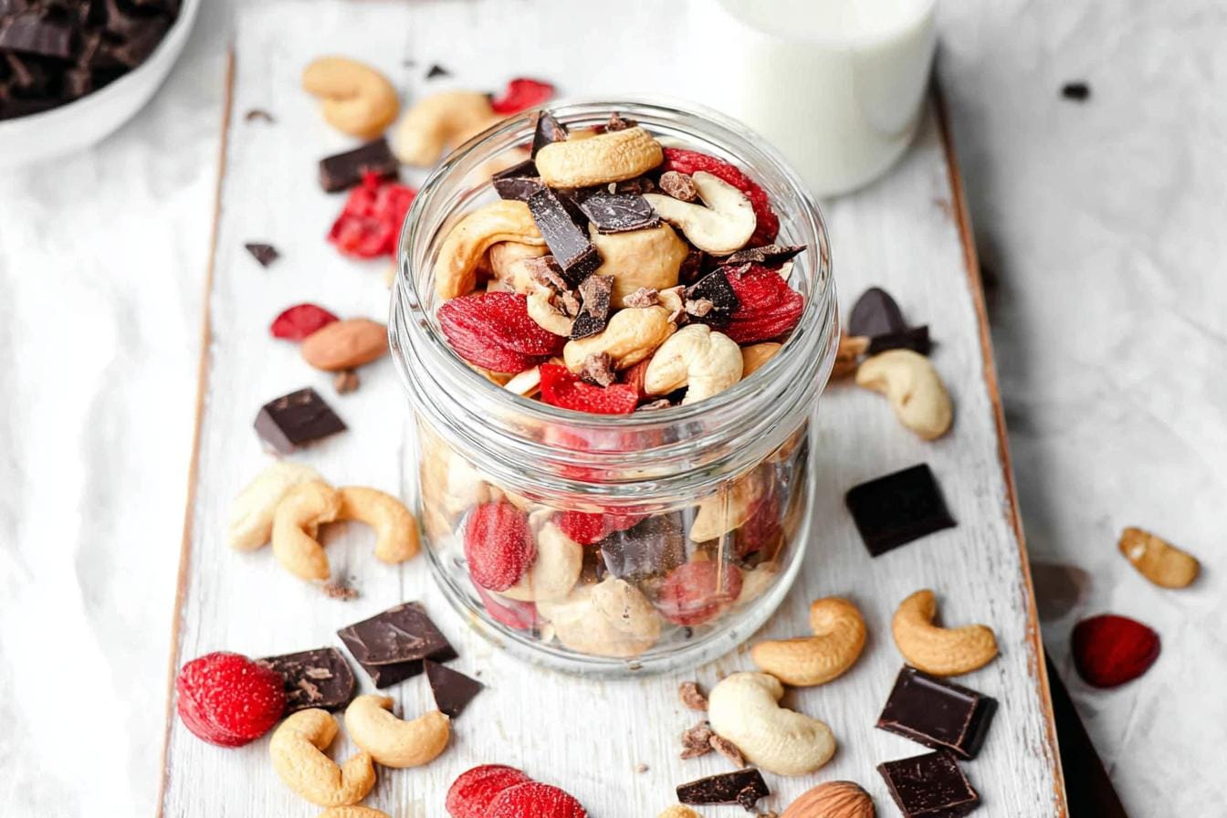 Dark Chocolate Trail Mix Recipe