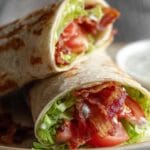 Gourmet BLT Wraps with Secret Sauce