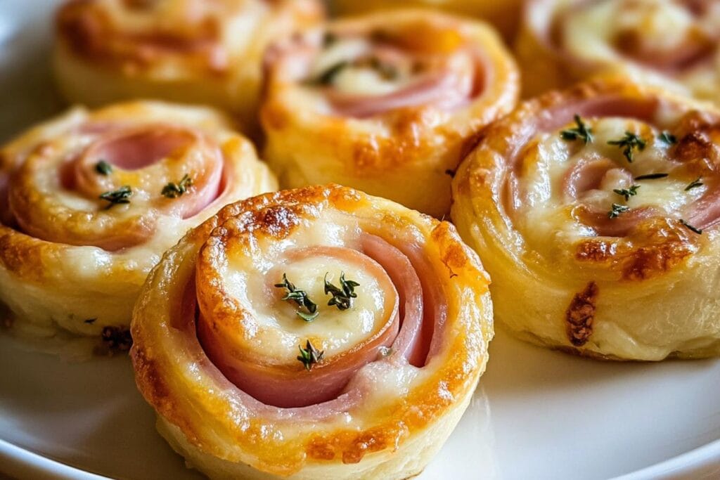 Ham and Cheese Pinwheels