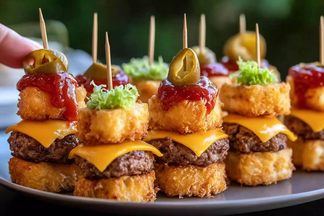 MINI CHEESEBURGER BITES