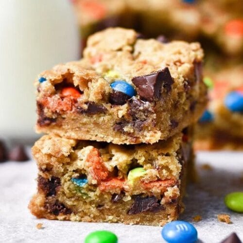 Monster Cookie Bars