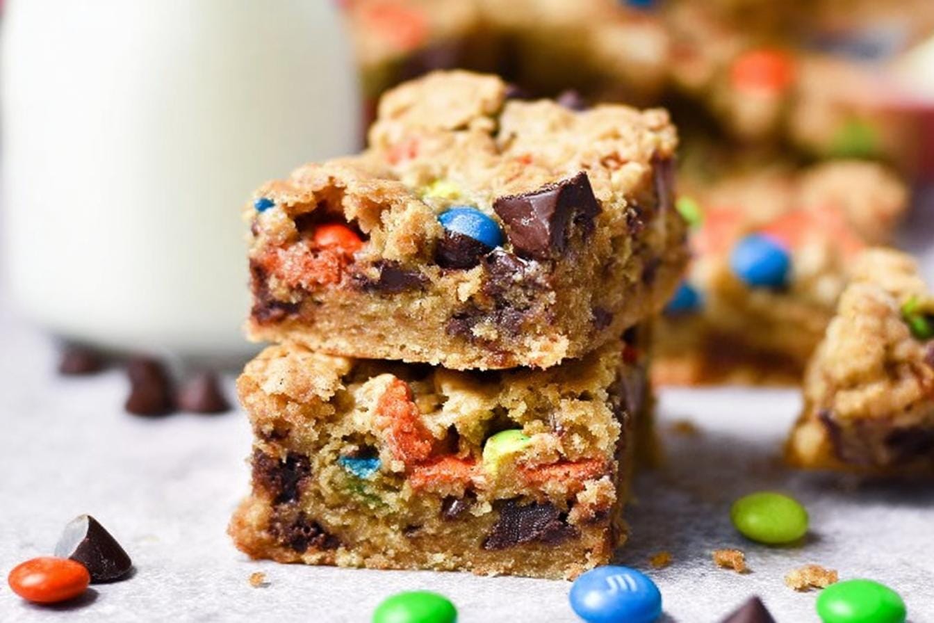 Monster Cookie Bars