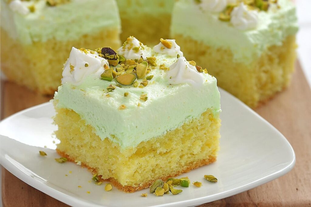 Pistachio Pineapple Paradise Cake