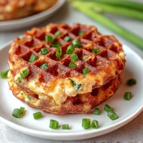 Savory Tuna Melt Chaffle