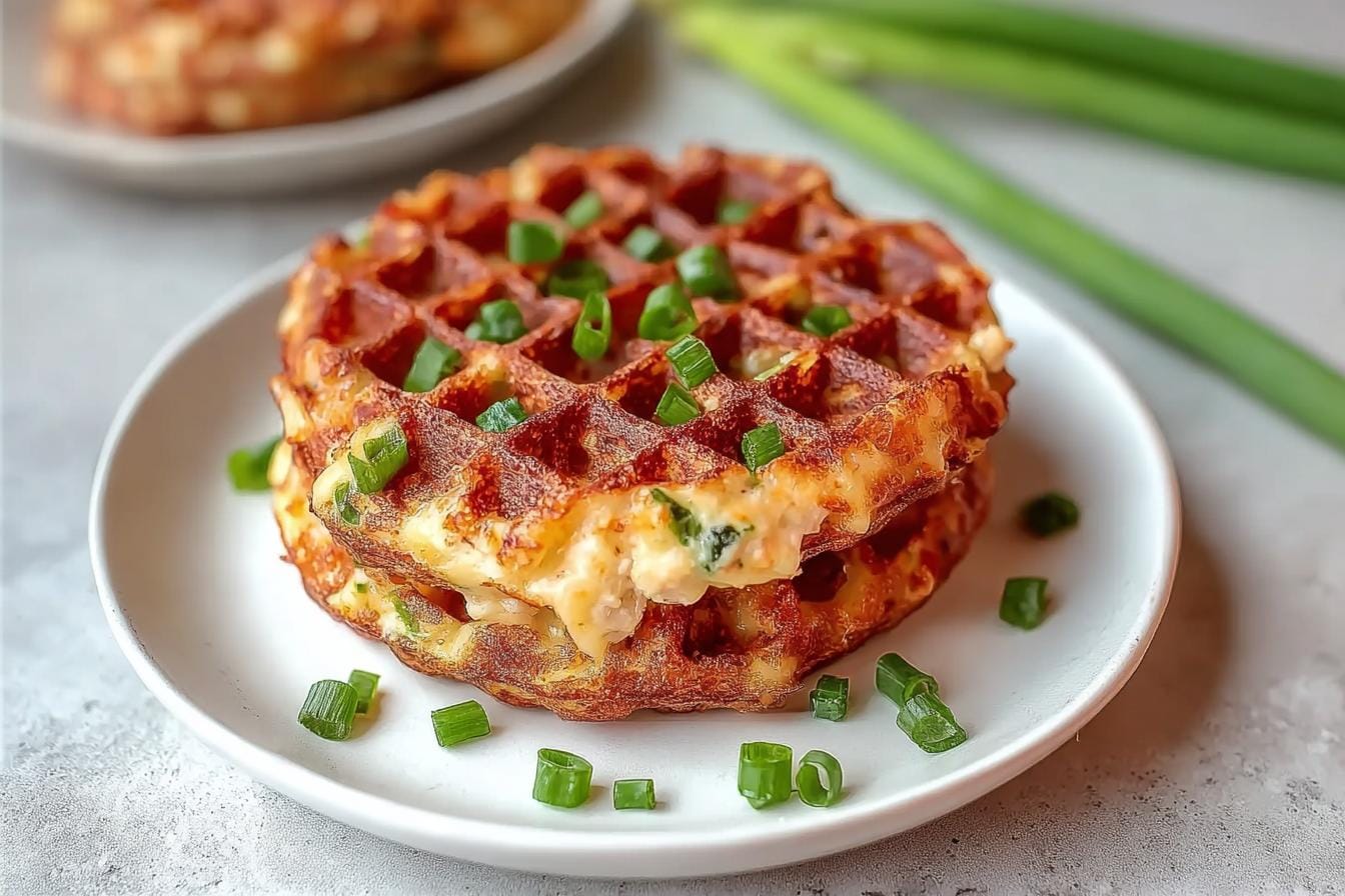 Savory Tuna Melt Chaffle