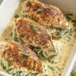 Spinach Stuffed Chicken Breast