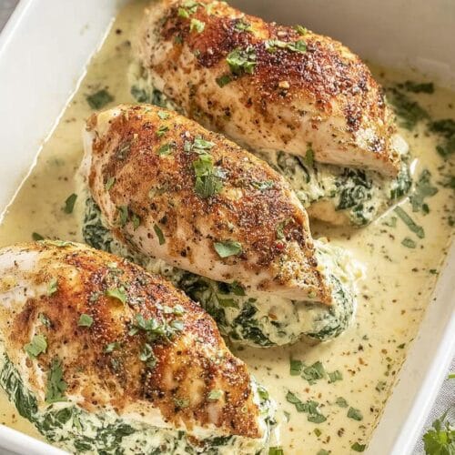 Spinach Stuffed Chicken Breast