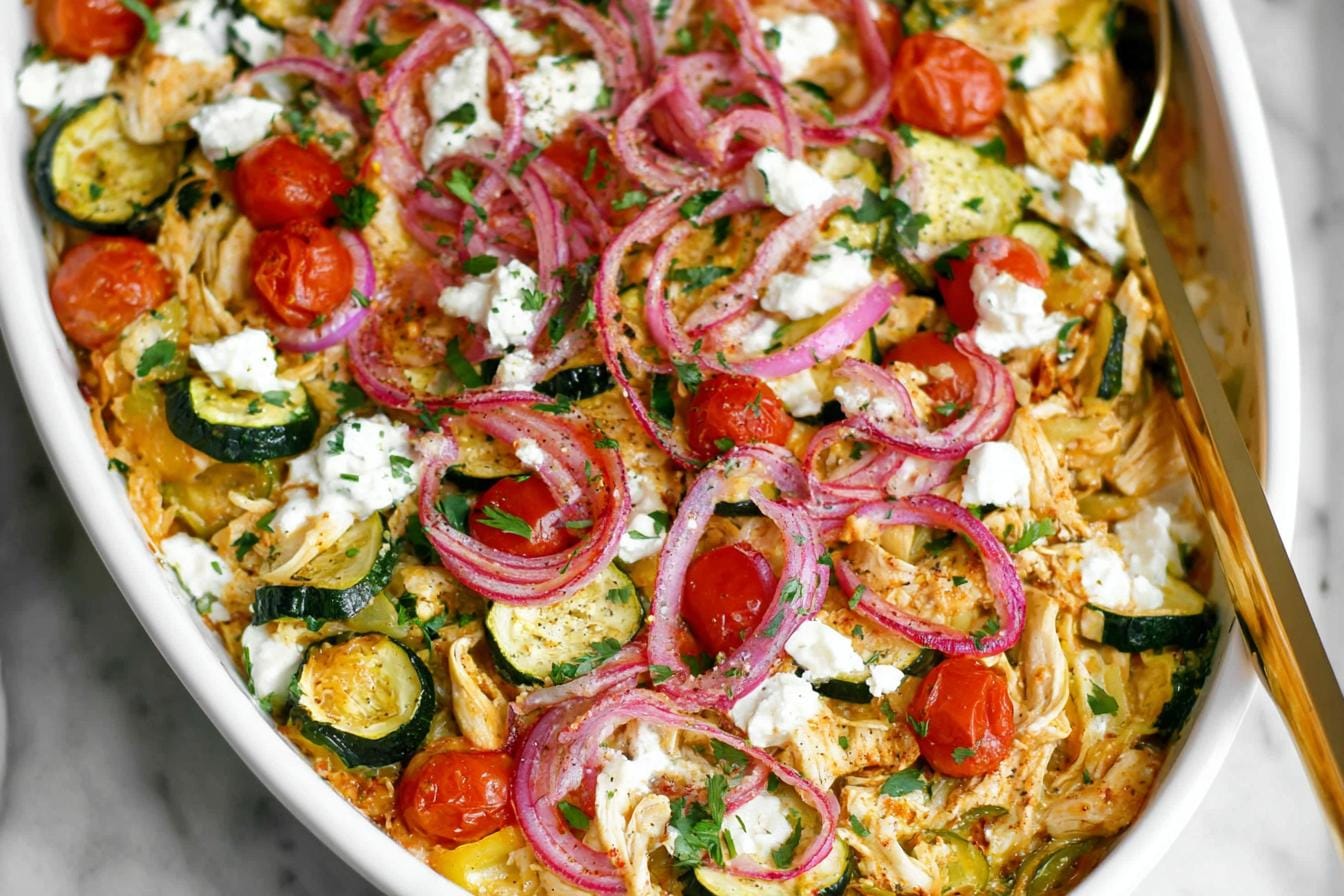 Spring Chicken Tzatziki Casserole