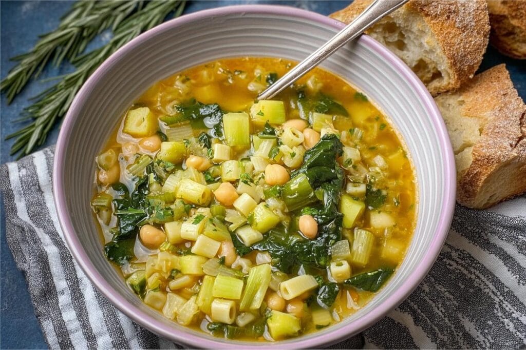 Spring Minestrone Soup