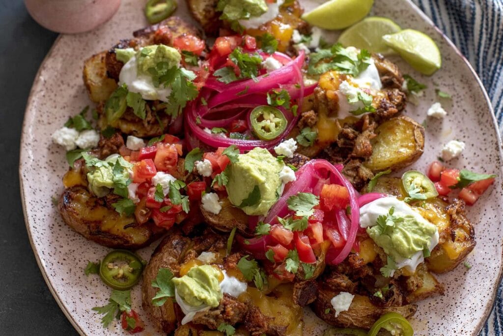 Taco Smashed Potatoes.