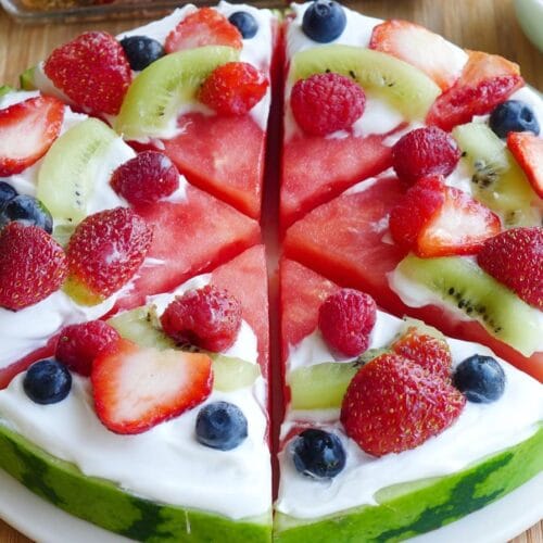 Watermelon Fruit Pizza