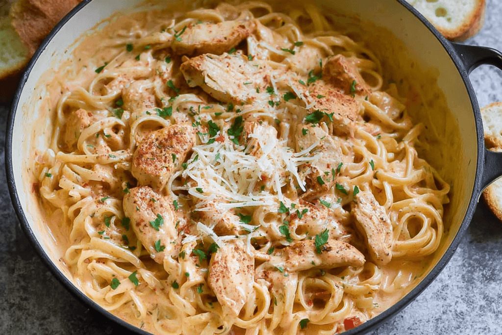 Creamy Cajun Chicken Pasta (2)