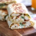 Crispy Chicken Bacon Ranch Wraps (3)