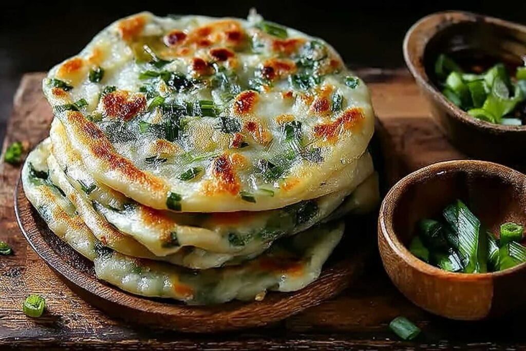 Crispy Chinese Scallion Pancakes (2)