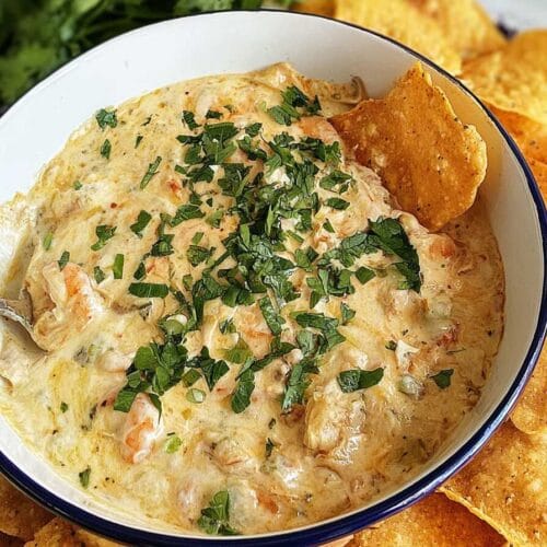 Jalapeño Shrimp Queso Dip