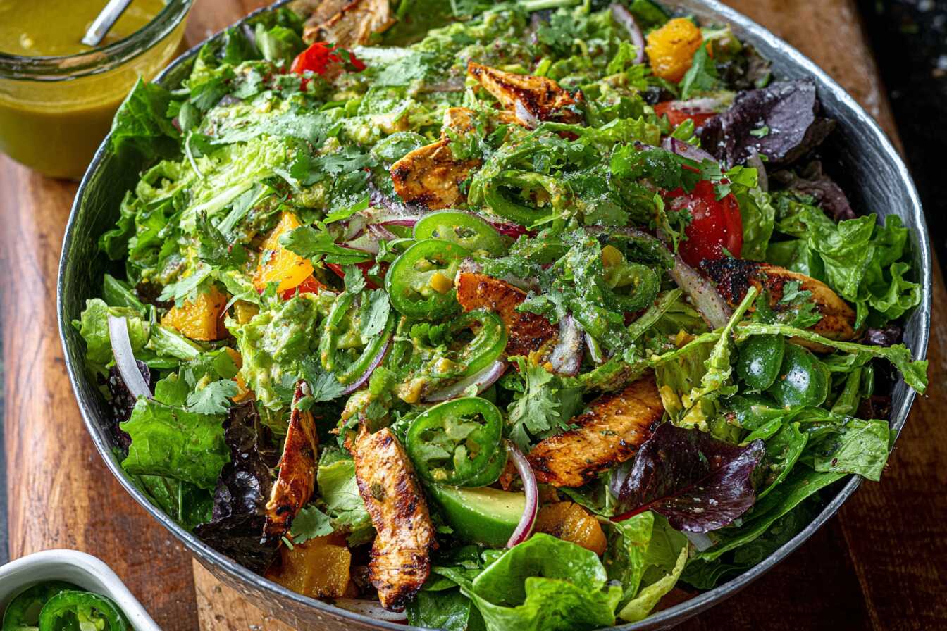 Peruvian Grilled Chicken Salad (2)