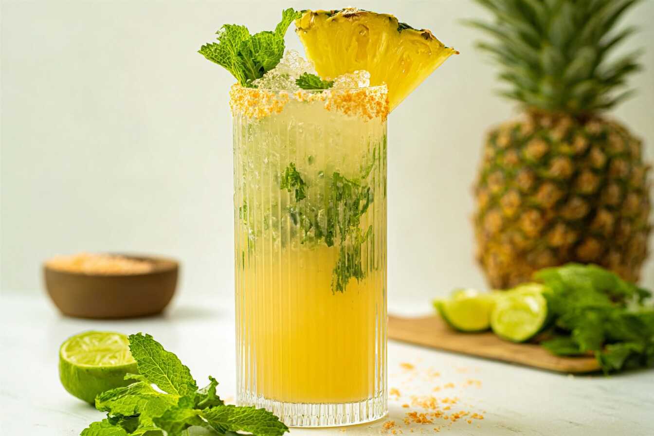 Pineapple Coconut Mojito (3)