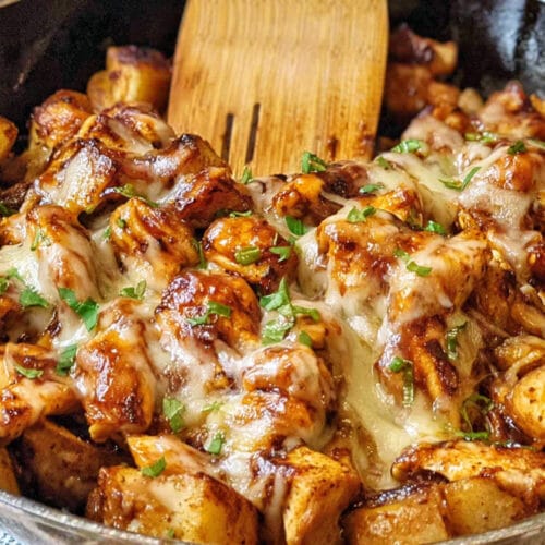 BBQ Chicken and Potato Skillet