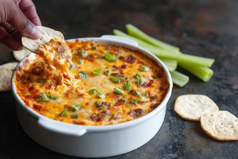 Buffalo chicken dip