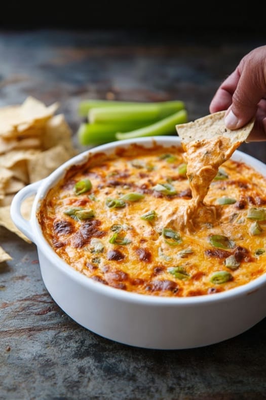 Buffalo chicken dip