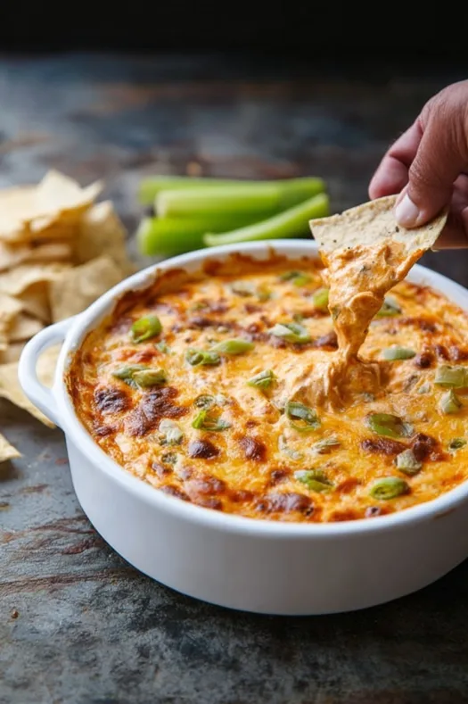 Buffalo chicken dip