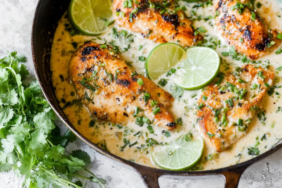Creamy Coconut Lime Chicken
