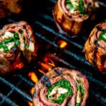Grilled Flank Steak Pinwheels
