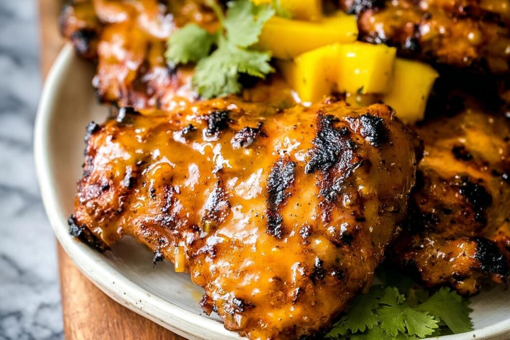 Grilled Mango Chicken