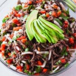 Mexican Shredded Beef Salad
